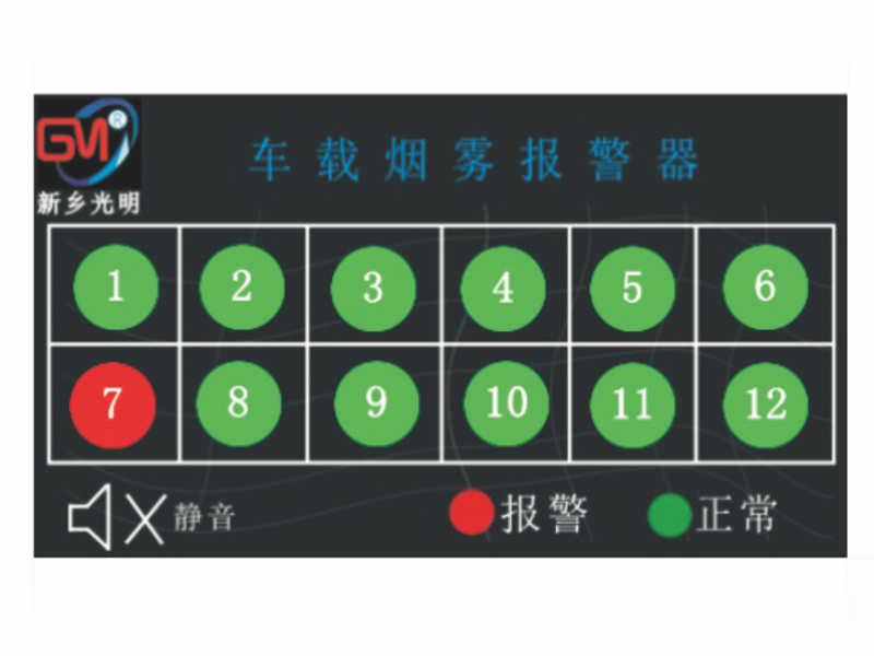 GM-YWP12系列車載煙霧報警器